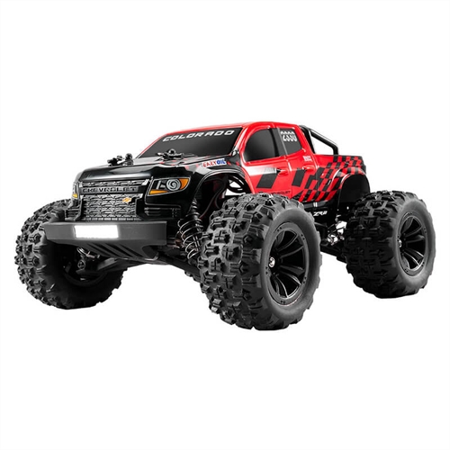 EAZY RC 118 CHEVROLET COLORADO BRUSHLESS RTR - RED